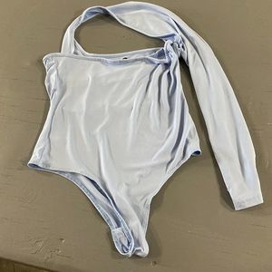 Fashion Nova top one shoulder bodysuit